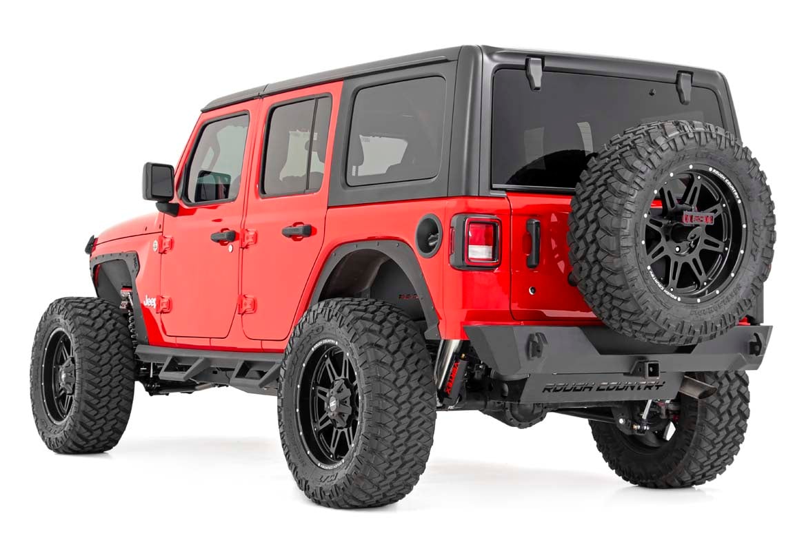 Jeep Wrangler Unlimited Suspension Lift Kit - Rough Country - Adjustable Lower | Vertex - '24-'25